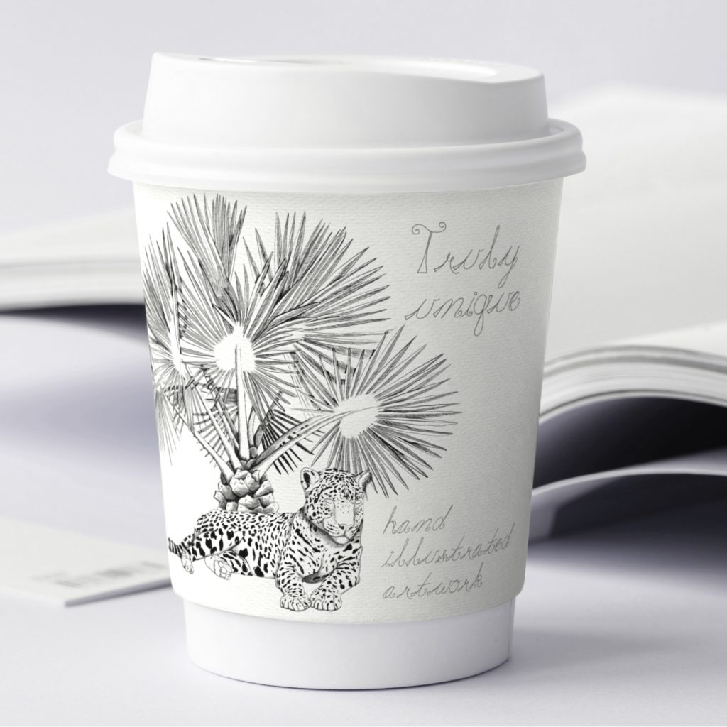 Premium Bespoke design service
image of hand illustrated cup